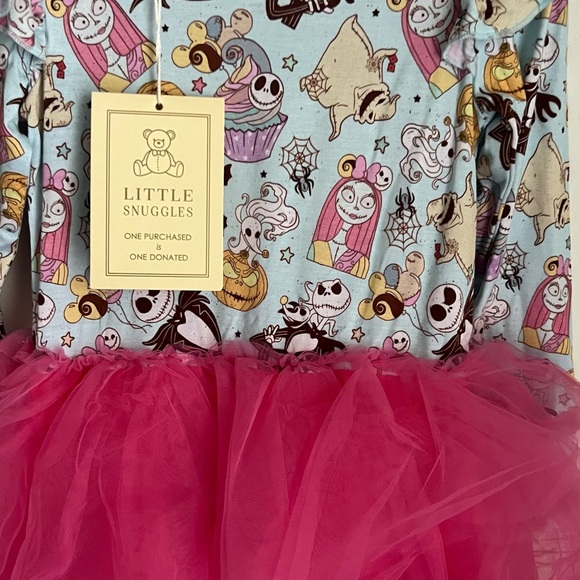 Little Snuggles Charlie’s Project NBC tulle Pink and Blue Kids  Dress🩷🩵🖤 size 4 - Picture 3 of 4